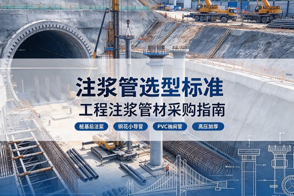 大名注浆管选型标准